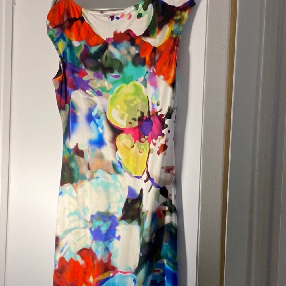 Cartise sleeveless print dress Size 12 - Picture 4 of 5